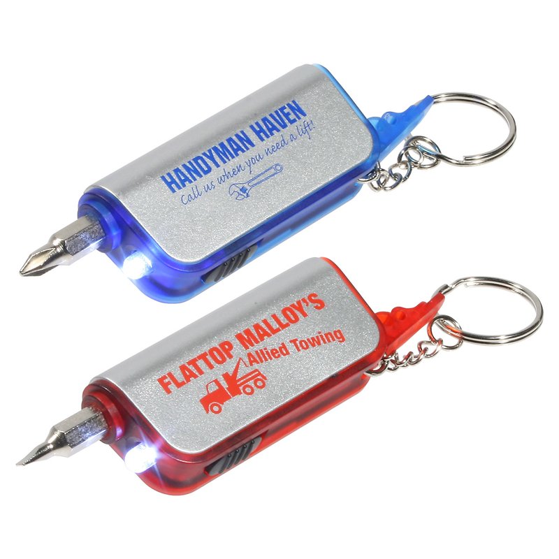 Main Product Image for Custom Printed Key Chain With Screwdriver Flash