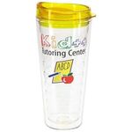 Seabreeze 22 oz Tritan™ Tumbler with Translucent Lid - Clear Yellow