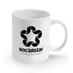 Seattle - 11 oz White Ceramic Mug -  