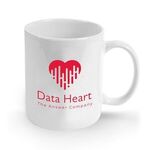 Seattle - 11 oz White Ceramic Mug -  