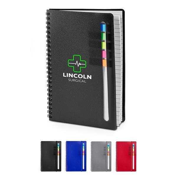 Main Product Image for Semester Spiral Notebook with Sticky Flags