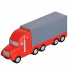 Semi Truck Stress Reliever - Red-gray