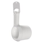 Set Of Four Measuring Cups - White
