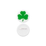 Shamrock Button - Green