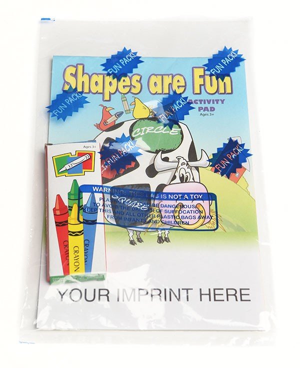 Main Product Image for Shapes Are Fun Activity Pad Fun Pack