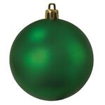 Shatterproof Ball Ornament-80mm - Matte Green