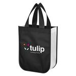 Shiny Non-Woven Shopper Tote Bag -  