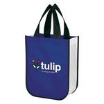 Shiny Non-Woven Shopper Tote Bag -  