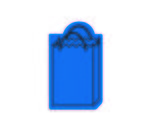 Shopping Bag Jar Opener - Blue 300u