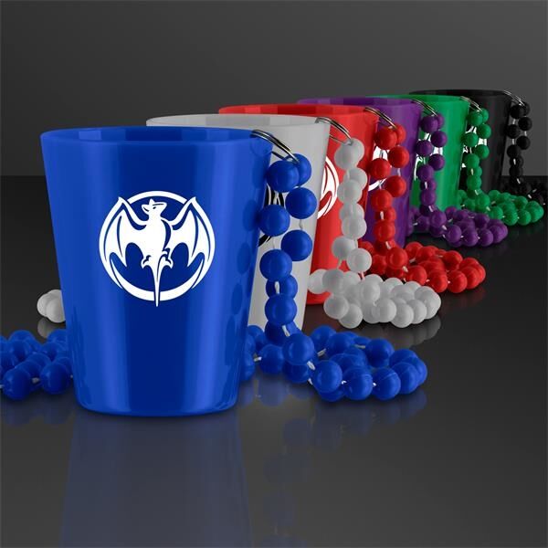 Main Product Image for Shot Glass Bead Necklace (NON-Light Up)