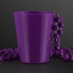 Shot Glass Bead Necklace (NON-Light Up) -  