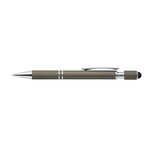 Siena Executive Aluminum Spin Top Stylus Pen - Metallic Gunmetal