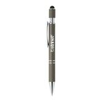 Siena Executive Aluminum Spin Top Stylus Pen - Metallic Gunmetal