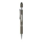 Siena Executive Aluminum Spin Top Stylus Pen - Metallic Gunmetal