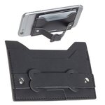 Sierra Card Holder + Phone Stand - Black