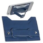 Sierra Card Holder + Phone Stand - Navy Blue