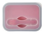 Silicone Collapse-It (TM) Lunch Container - Red