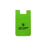 Silicone Dual Pocket Phone Wallet -  Green