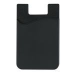 Silicone Phone Wallet - Black