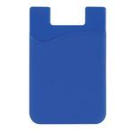 Silicone Phone Wallet - Blue