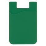 Silicone Phone Wallet - Green