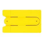 Silicone Phone Wallet with Stand - Yellow
