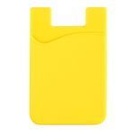 Silicone Phone Wallet - Yellow
