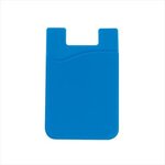 Silicone Smart Phone Wallet - Blue