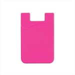 Silicone Smart Phone Wallet - Pink