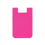 Silicone Smart Phone Wallet - Pink