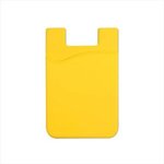 Silicone Smart Phone Wallet - Yellow