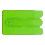 Silicone Stand & Wallet - Green