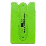 Silicone Stand & Wallet - Green