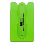 Silicone Stand & Wallet - Green