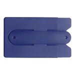 Silicone Stand & Wallet - Navy Blue