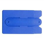 Silicone Stand & Wallet - Royal Blue