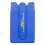 Silicone Stand & Wallet - Royal Blue