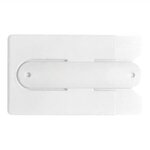 Silicone Stand & Wallet - White