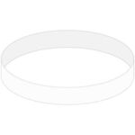 Silicone Wristband - White