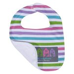 Silk Touch Baby Bib 10- x 13- 360GSM Poly/Cotton - Full Colo -  
