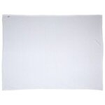 Silk Touch Blanket 60- x 80- 300GSM Polyester - Full Color - Medium White