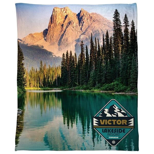 Main Product Image for Silk Touch Sherpa Blanket 50- x 60- 420GSM - Full Color