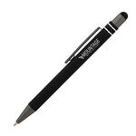 Silvana Soft-Touch Ballpoint Pen / Stylus - Black