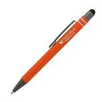 Silvana Soft-Touch Ballpoint Pen / Stylus - Orange