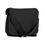 Simple Messenger Bag - Black