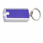 Simple Touch LED key chain - Blue