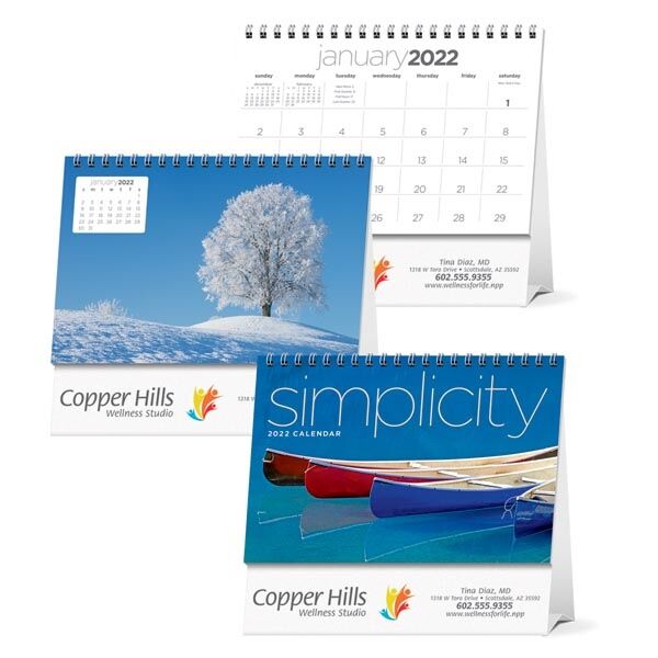 Main Product Image for Simplicity Large Desk 2022 Calendar