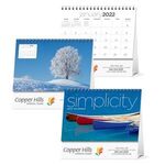Simplicity Large Desk 2022 Calendar - Multi Color