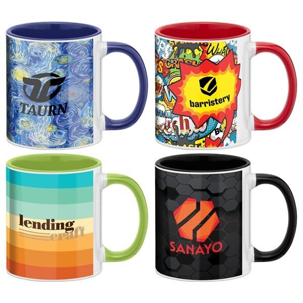 Main Product Image for Custom Printed SimpliColor Ceramic Mug 11 oz