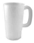 Single Wall Stein - 22 oz. - Frosted Clear